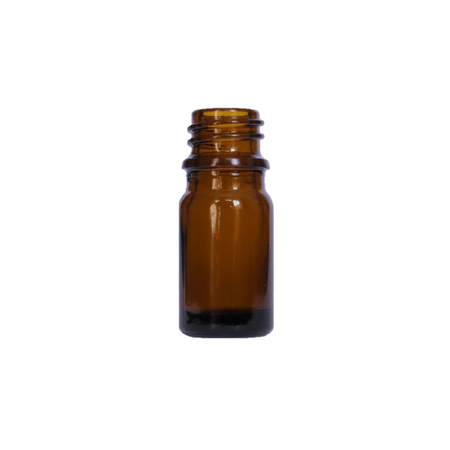 5ml Premium Amber Glass Dropper Bottle with Black Tamper Evident Dropper (Type III)