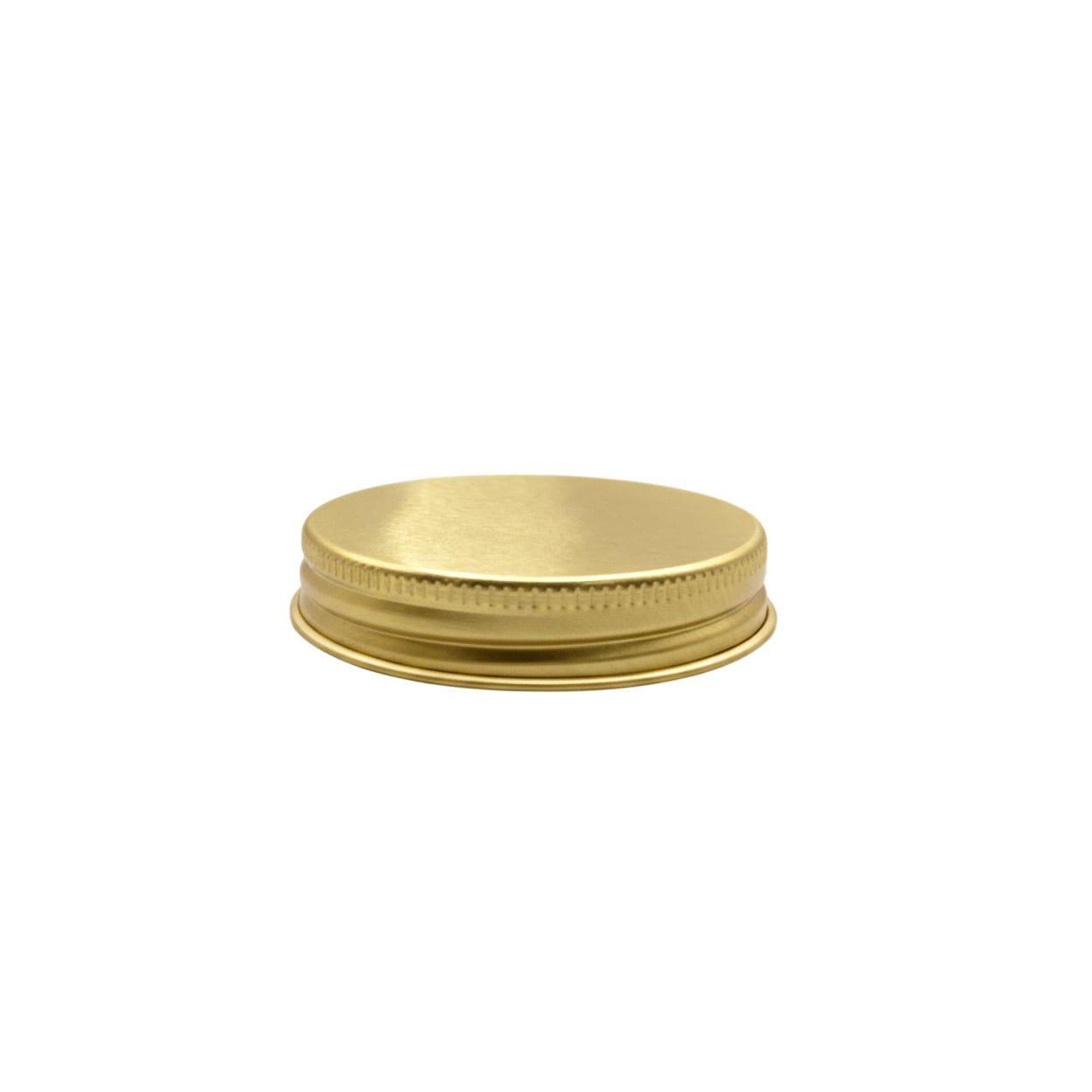100ml Clear Glass Jar With Gold Aluminium Lid