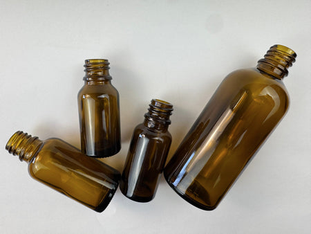 100ml Amber Glass Dropper Bottle