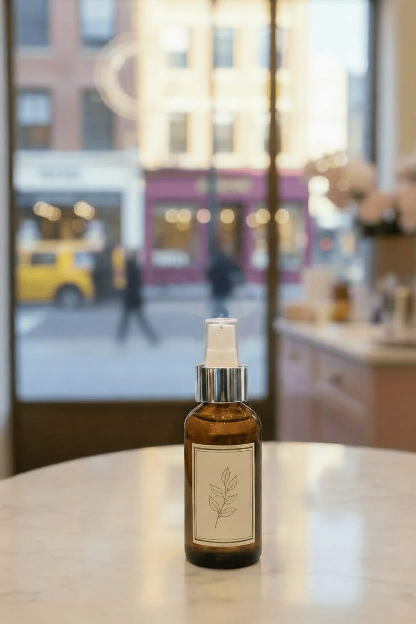 100ml Amber Glass Dropper Bottle With White Lotion Pump with Silver Collar and Clear Over Cap