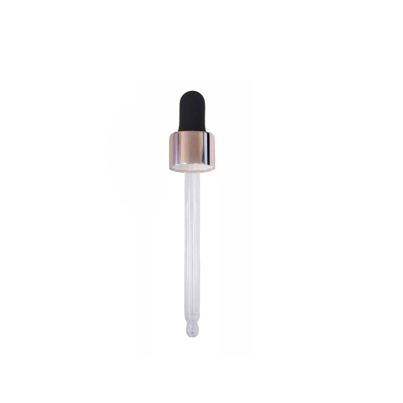 100ml Black & Rose Gold Ball End Dropper Pipette