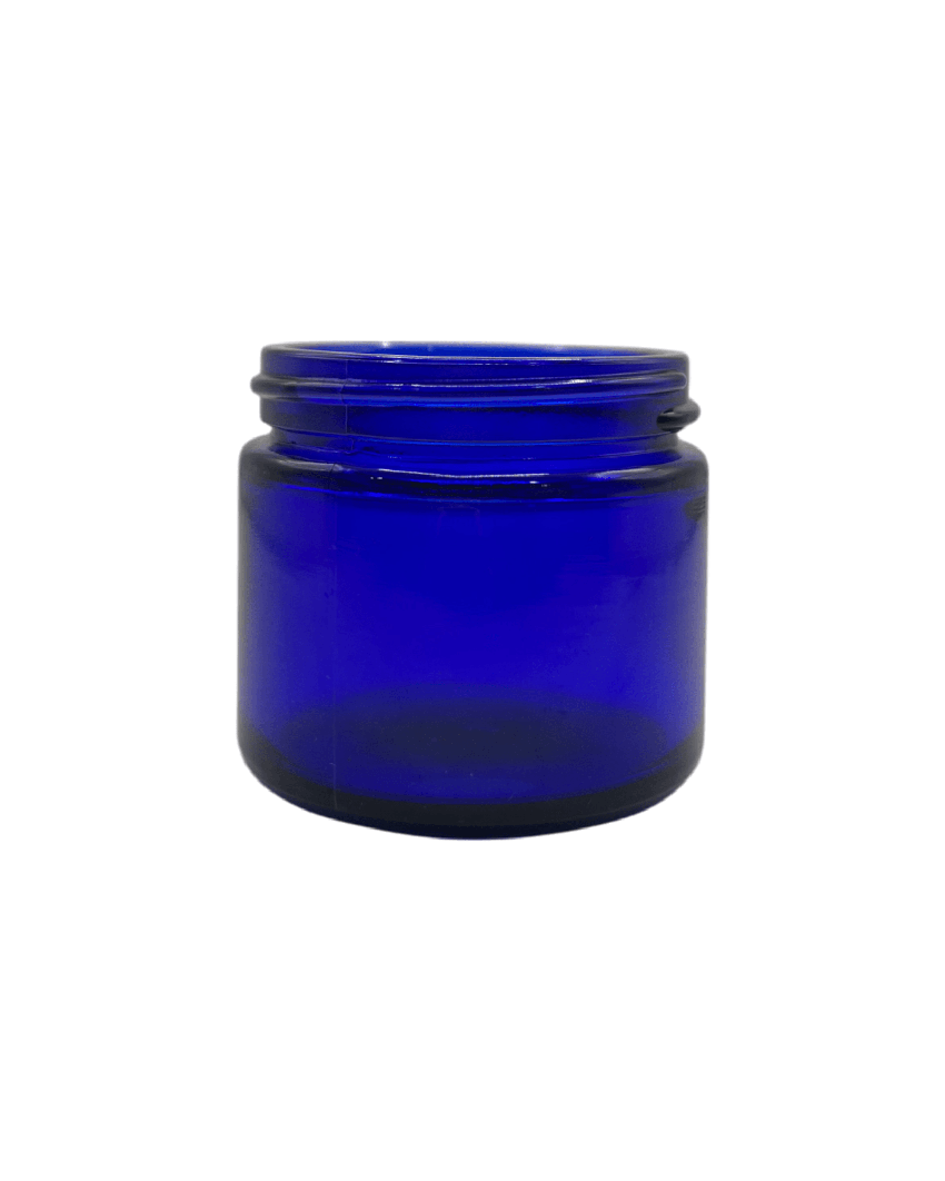 100ml Blue Glass Jar