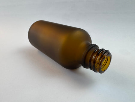 100ml Frosted Amber Glass Dropper Bottle