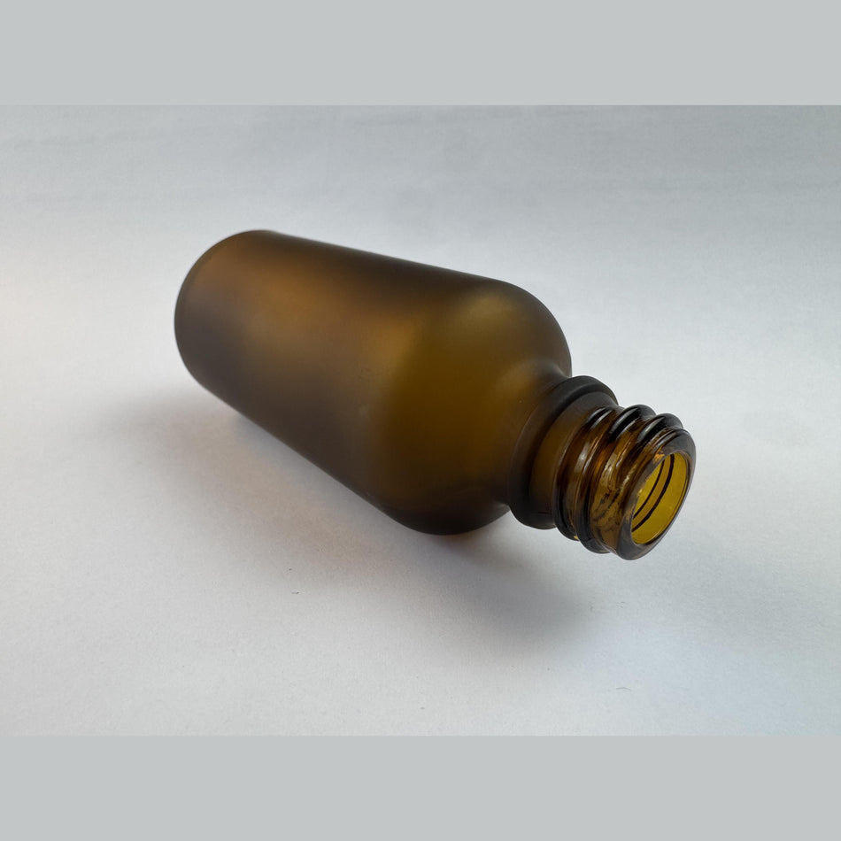 100ml Frosted Amber Glass Dropper Bottle