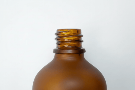 100ml Frosted Amber Glass Dropper Bottle