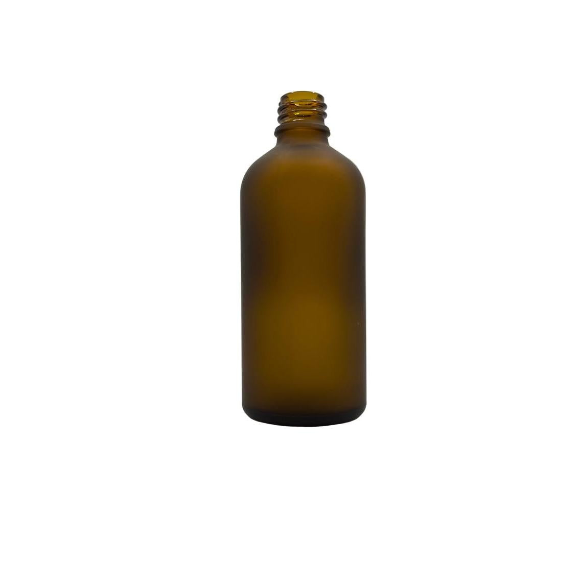 100ml Frosted Amber Glass Dropper bottle with Gold cap Black bulb dropper pipette assembly