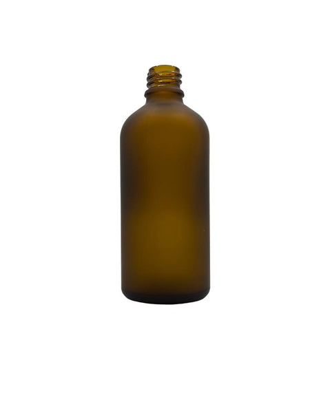100ml Frosted Amber Glass Dropper bottle with Gold cap Black bulb dropper pipette assembly