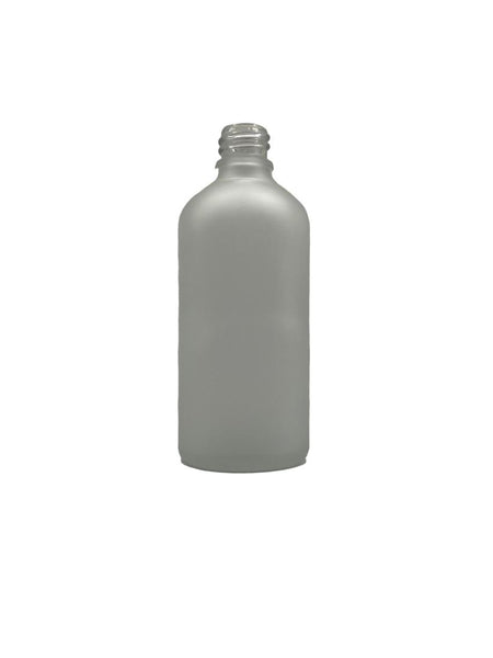 100ml Frosted Clear Glass Dropper Bottle