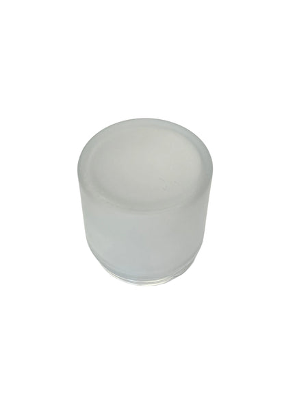 100ml Frosted Clear glass Jar