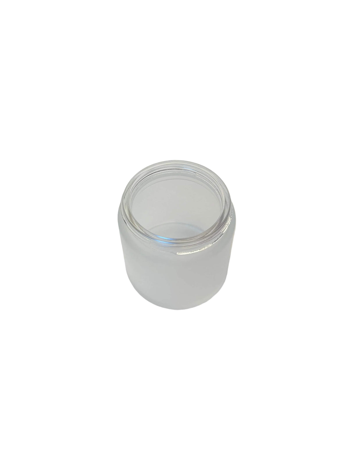 100ml Frosted Clear glass Jar