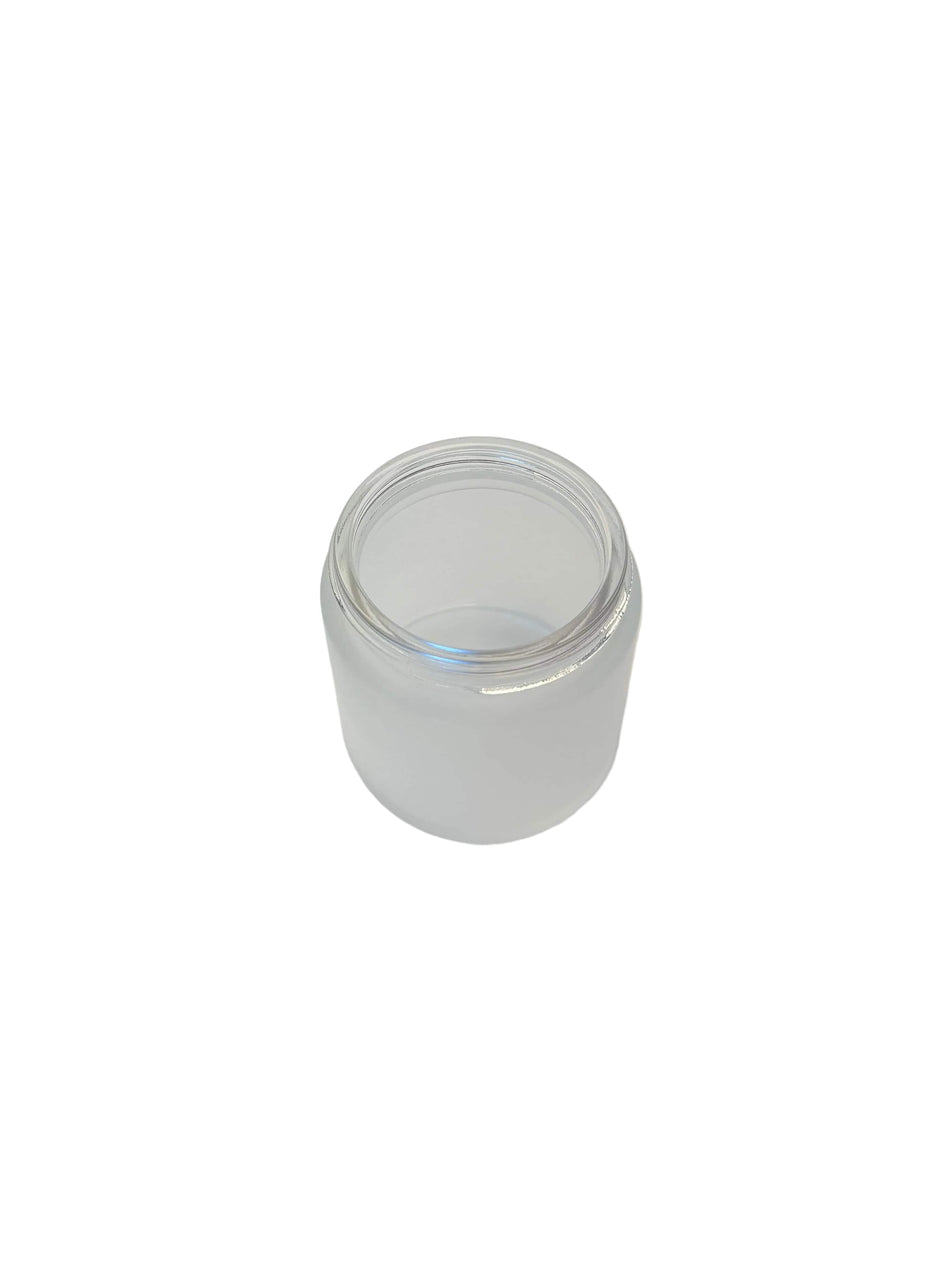 100ml Frosted Clear glass Jar