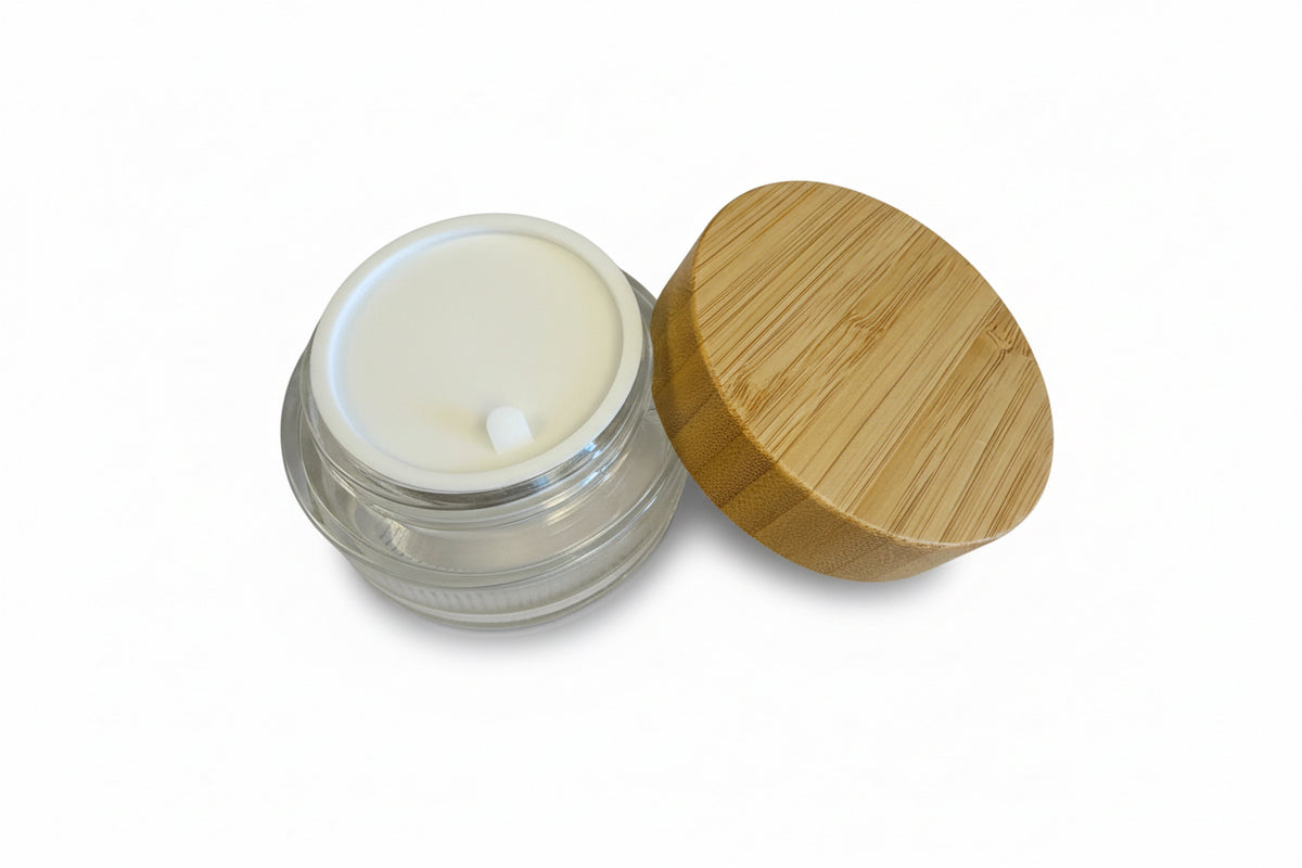 100ml Glass Jar with Bamboo Lid