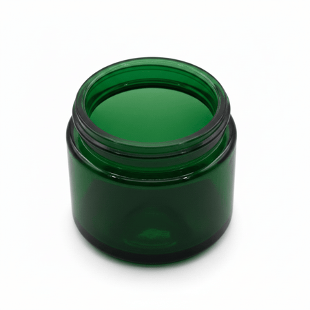 100ml Green Glass Jar