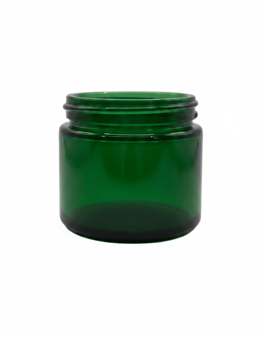 100ml Green Glass Jar