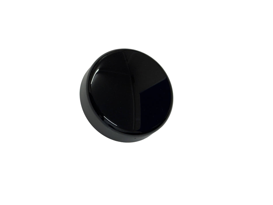 100ml premium Gloss Black bevelled SAN cap