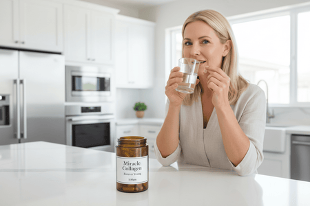 100ml Premium Wide Neck Tall Amber Glass Jar