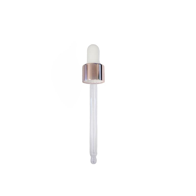 100ml White & Rose Gold Ball End Dropper Pipette