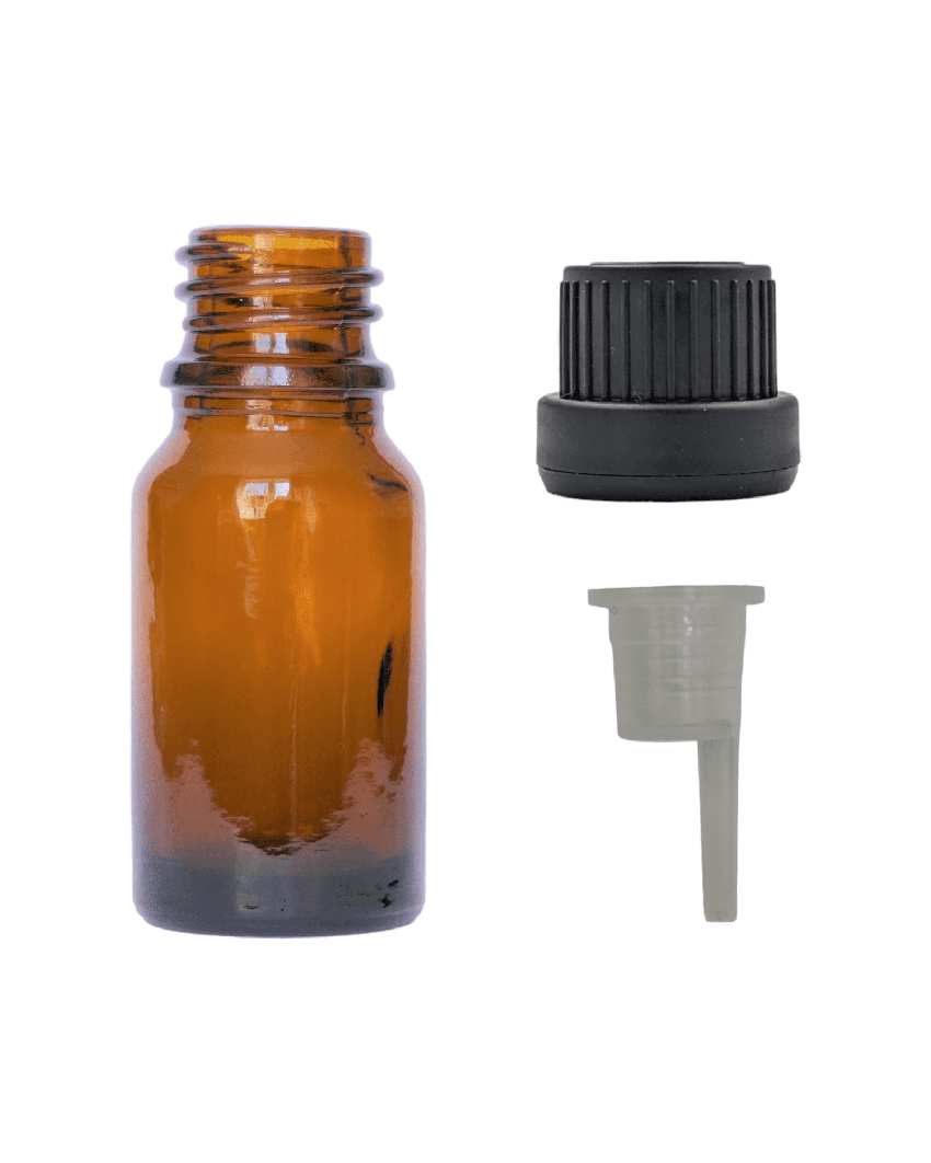 20ml Amber Glass Dropper Bottle & Dripper insert 0.6mm