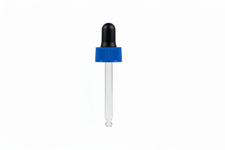 10ml Black Teat Blue Shoulder Pipette for 10ml Vials