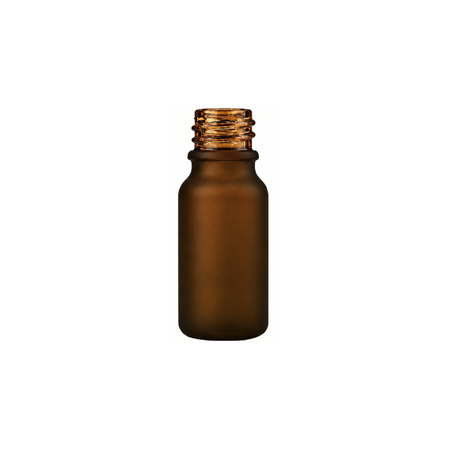 10ml Frosted Amber Glass Dropper Bottle