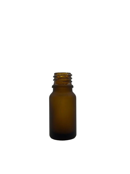 10ml Frosted Amber Glass Dropper Bottle