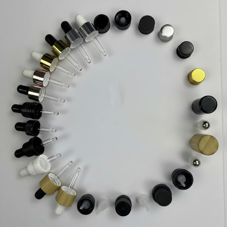 10ml Green Glass Dropper Bottle