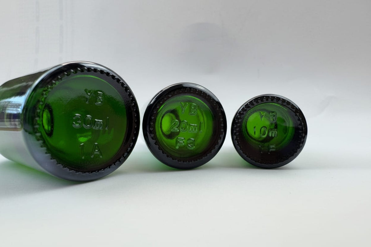 10ml Green Glass Dropper Bottle