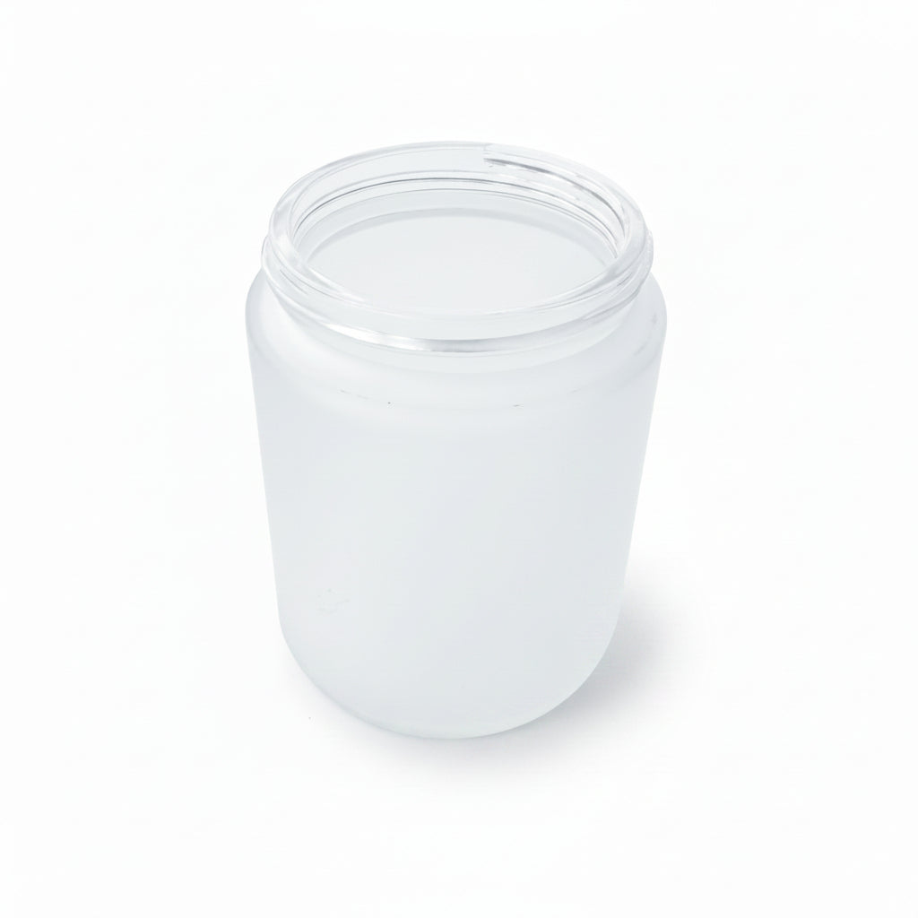 150ml Frosted Clear Glass Jar for Cosmetics
