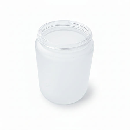 150ml Frosted Clear Glass Jar for Cosmetics