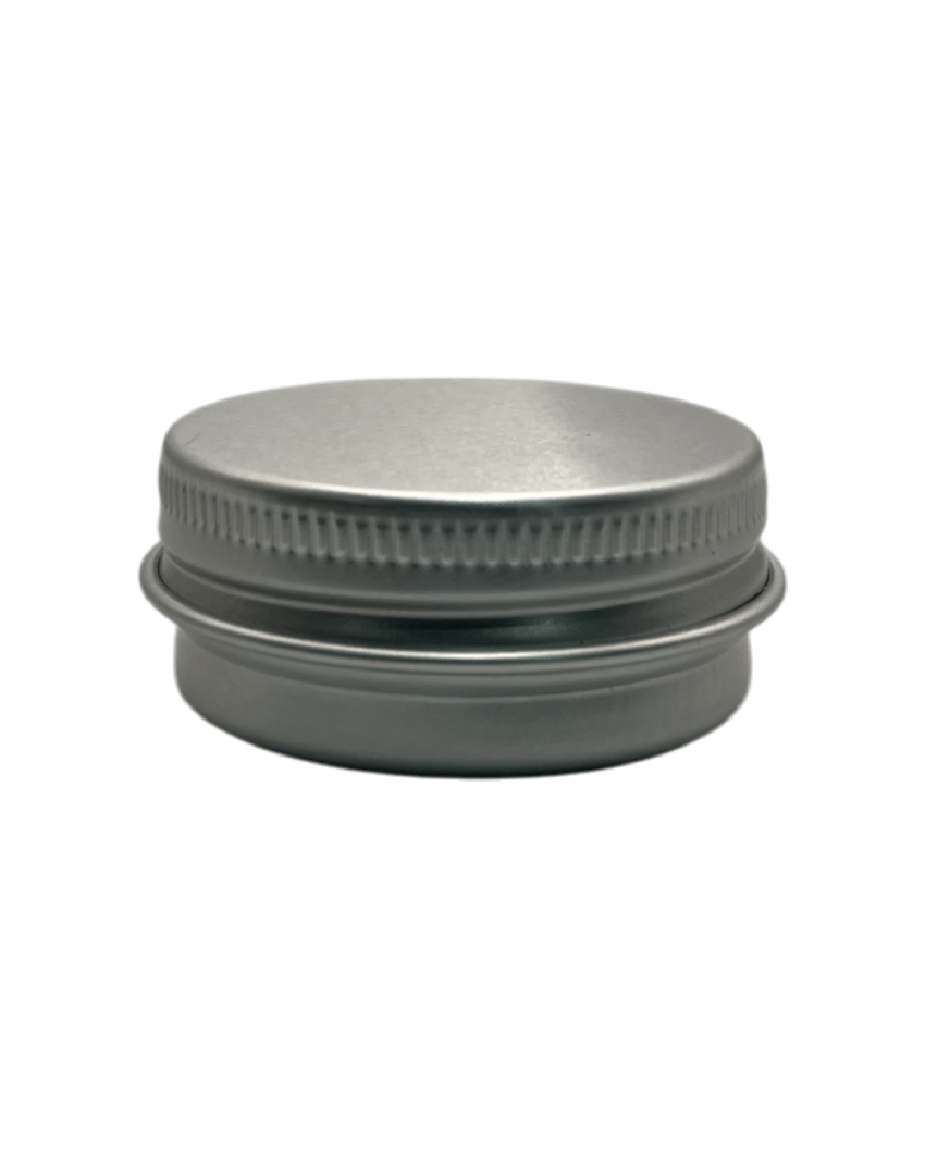 15ml Silver Aluminium Screw Lid Tin