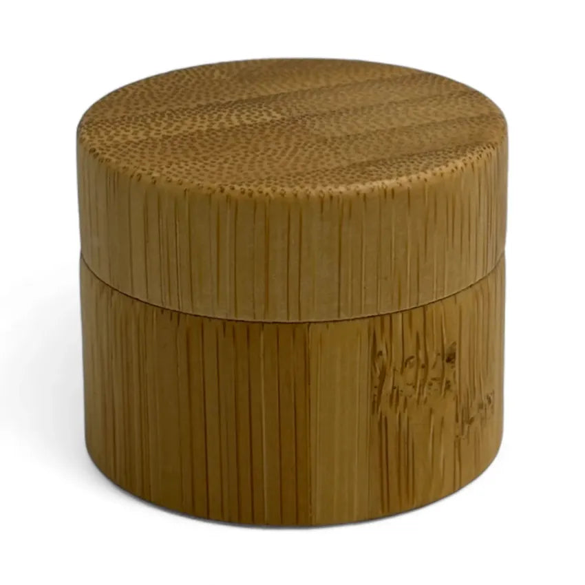 15ml Natural Bamboo Skincare Pot with Screw Lid - Eco Friendly