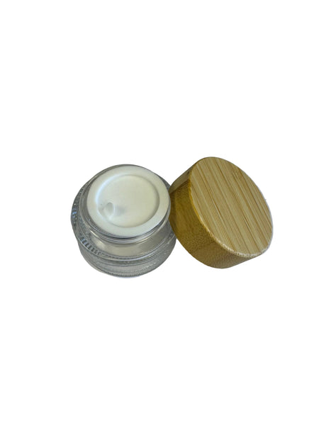 15ml Glass Jar with Bamboo Lid
