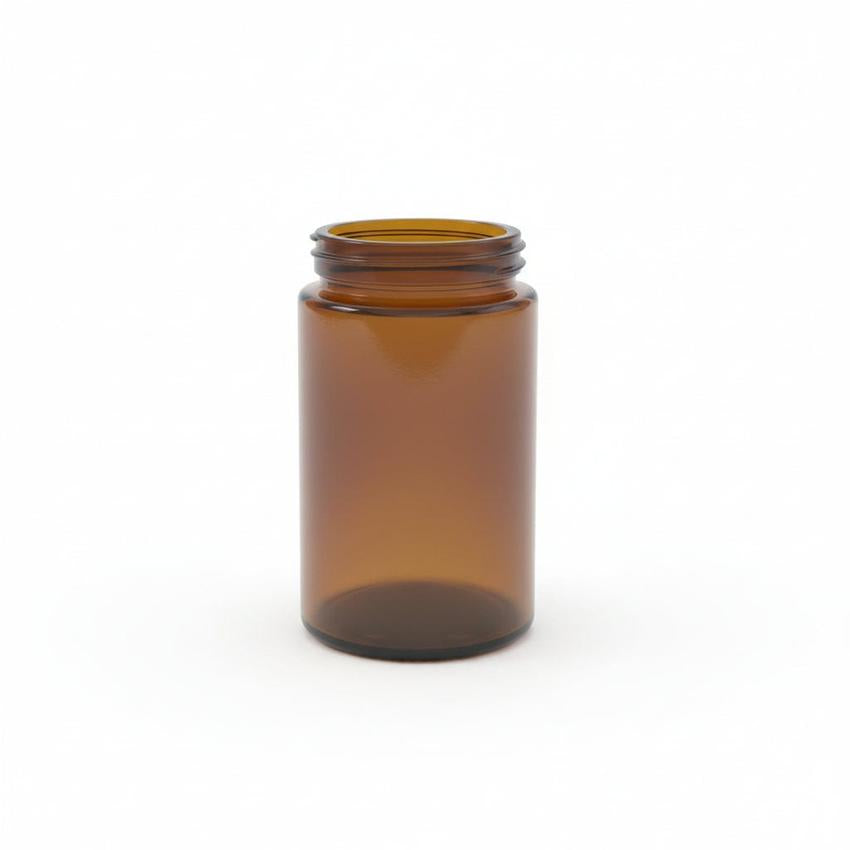 200ml Premium Amber Glass Jar