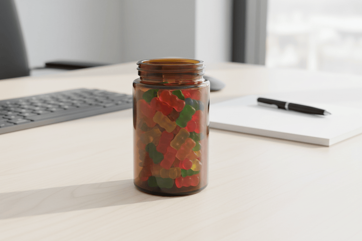 200ml Premium Amber Glass Jar