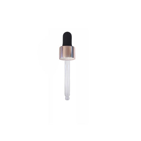 20ml Black & Rose Gold Ball End Dropper Pipette