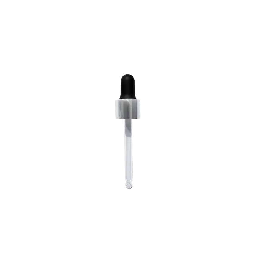 20ml Black & Silver Ball End Dropper Pipette