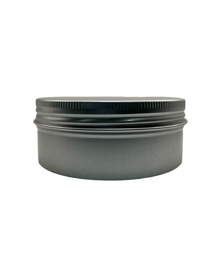 250ml Silver Aluminium Screw Lid Tin