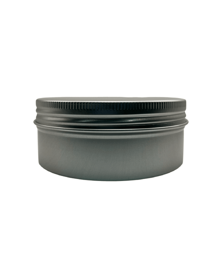 250ml Silver Aluminium Screw Lid Tin