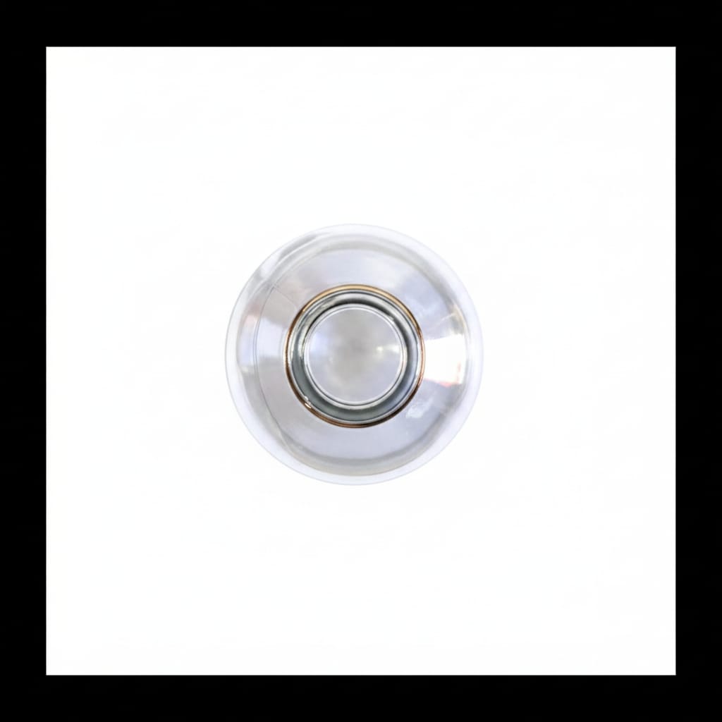 250ml Clear Boston Glass Bottle