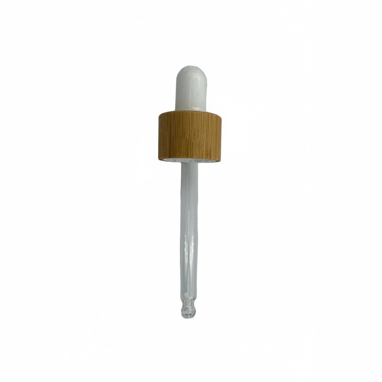 5ml White Bamboo Ball End Dropper Pipette DIN18