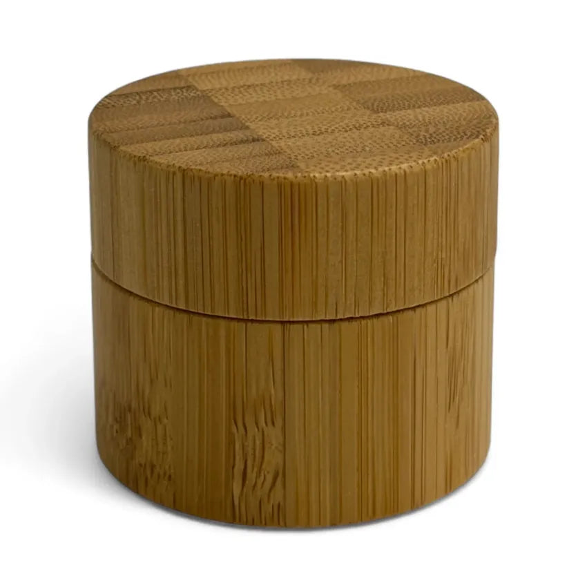 30ml Natural Bamboo Skincare Pot with Screw Lid - Eco Friendly