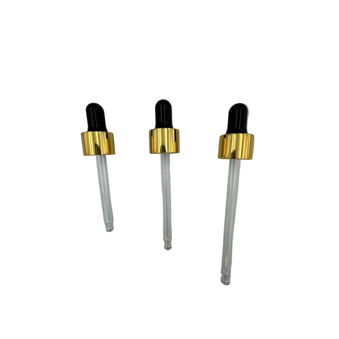 30ml Black & Gold Ball End Dropper Pipette DIN18