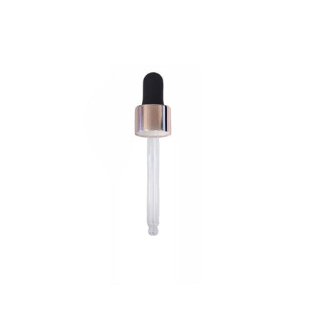 30ml Black & Rose Gold Ball End Dropper Pipette