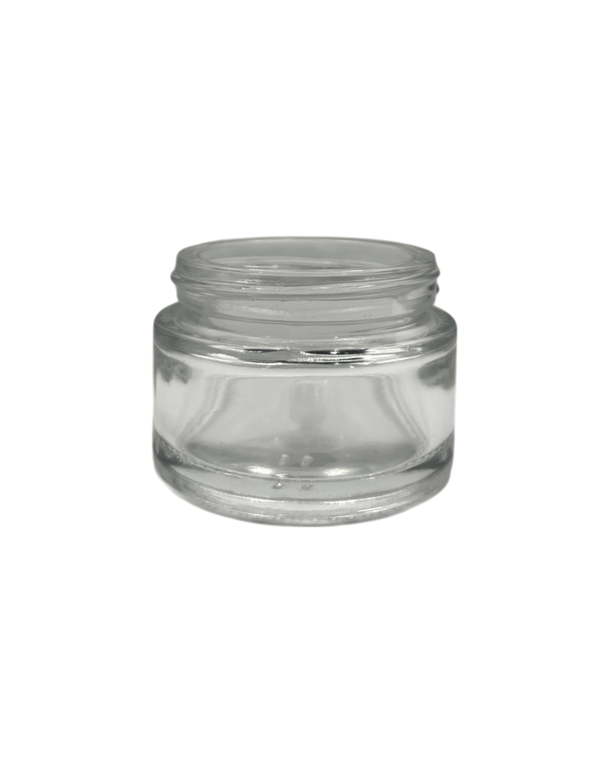 30ml Clear glass jar