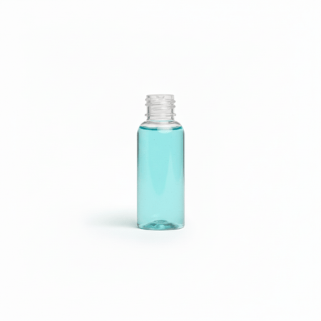 30ml Clear Plastic Bottle (PET) DIN18mm Neck