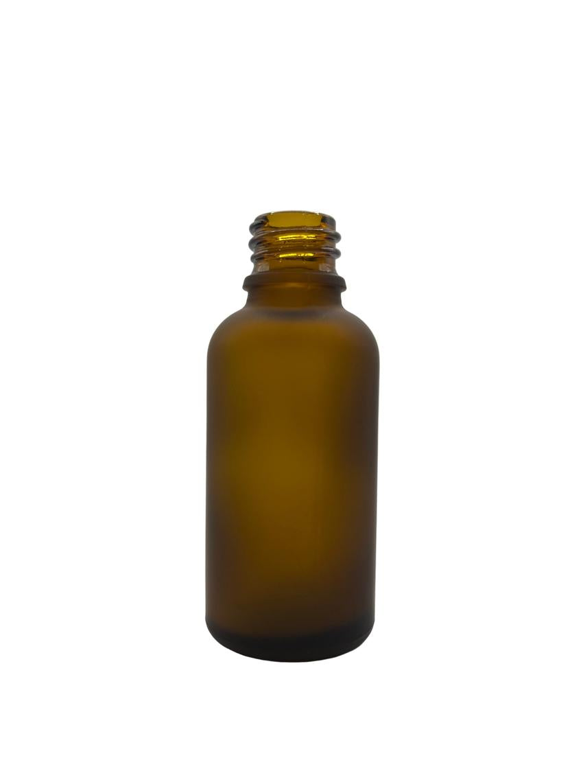 30ml Frosted Amber Glass Dropper Bottle