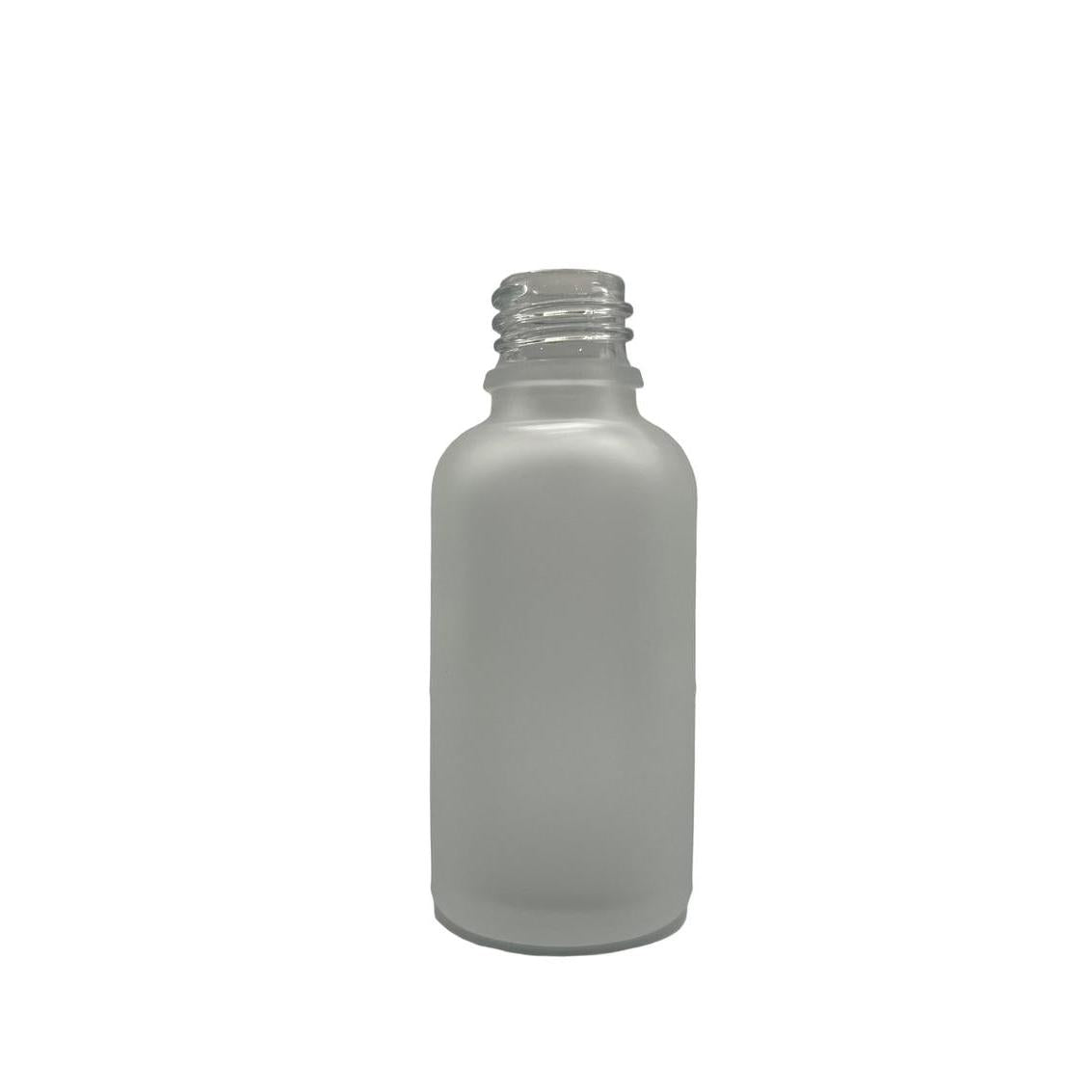 30ml Frosted Clear Glass Dropper Bottle