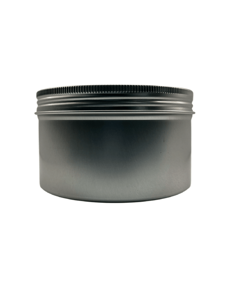 500ml Silver Aluminium Screw Lid Tin