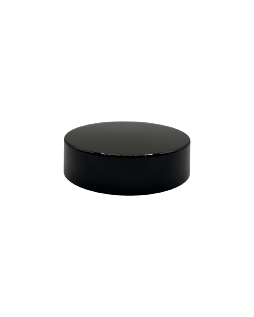 50ml Amber Glass Jar With Black ABS Lid - Pack of 15