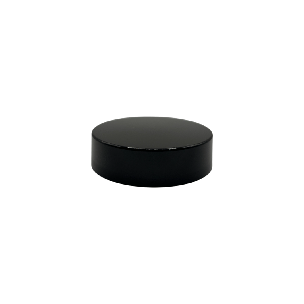 50ml Amber Glass Jar With Black ABS Lid - Pack of 15
